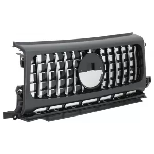 Stoßstange für Mercedes G-Klasse W463 W464 2018+ Gitter Radkästen G63-Look-image-6070200
