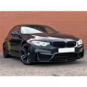 Front Bumper Lip Spoiler suitable for BMW F80 M3 Sedan F82 M4 Coupe F83 M4 Cabrio (2014-2019)