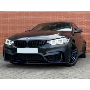 Front Bumper Lip Spoiler suitable for BMW F80 M3 Sedan F82 M4 Coupe F83 M4 Cabrio (2014-2019)