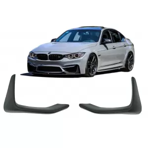 image-4-Frontstoßstange Spoiler Splitterklappen für BMW F80 M3 F82 F83 M4 2014-2019