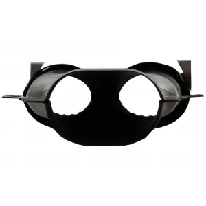 Rear Bumper Valance Diffuser suitable for Mercedes A-Class W177 Hatchback (2018-Up) Black Exhaust Muffler Tips