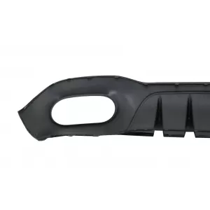 Rear Bumper Valance Diffuser suitable for Mercedes A-Class V177 Sedan (2018-up) Black Exhaust