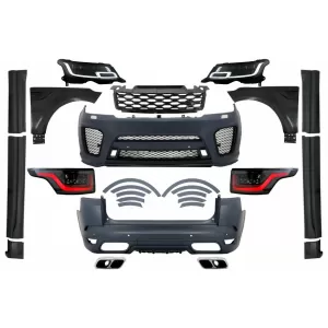 image-13-Komplett Body Kit LED fényszórókkal és hátsó lámpákkal Range Rover Sport L494 (2013-2017) modellekhez