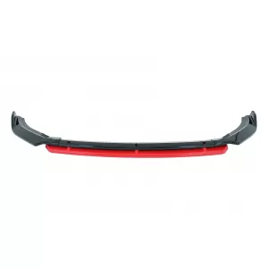 Front Bumper Lip Extension Spoiler suitable for VW Polo AW MK6 (2018-up) Piano Black Add-On