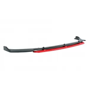 Front Bumper Lip Extension Spoiler suitable for VW Polo AW MK6 (2018-up) Piano Black Add-On