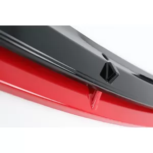 Front Bumper Lip Extension Spoiler suitable for VW Polo AW MK6 (2018-up) Piano Black Add-On
