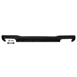 Heckstoßstangendiffusor für Audi A7 4K8 S-line 18+ Auspuff Tipps S7 RS7 Look-image-6069224