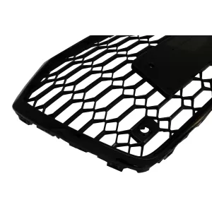 Badgeless Central Grille suitable for Audi A6 C8 4K (2018-up) RS6 Design Piano Black