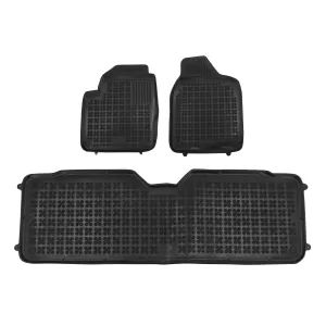 image-17-Gumi autószőnyeg fekete, Ford GALAXY I (1995-2006), Seat Alhambra I (1996-2010), VW Sharan I (1995-2010) 5 üléses modellekhez
