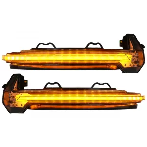 image-15-Osram Dynamic Full LED ogledala LEDriving DMI pogodni za Audi A4 S4 RS4 B9 (2015-) Audi A5 S5 RS5 F5 (2017-) Crna