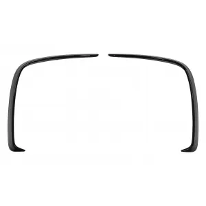Rear Bumper Flaps Flics Side Fins suitable for Mercedes A-Class W176 (2012-2018) Piano Black