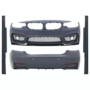 image-43-Body Kit prikladan za BMW serije 4 F32 F33 (2013-up) M4 Dizjan Kupe Kabrio s kućištem za svjetla za maglu