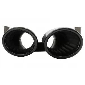 Diffuseur arrière pour Mercedes Classe A V177 Berline 09.18-2022 Noir Épuiser Miroir Couverture-image-6071035