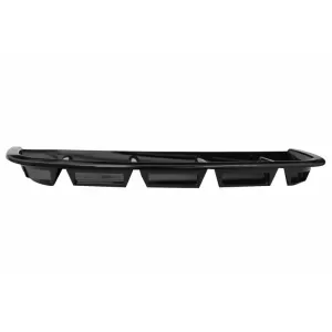 Rear Diffuser with  Front Side Vents and Flaps Side Fins suitable for Mercedes A-Class V177 Sedan (2018-2022) Black Exhaust