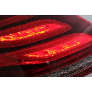 Rückleuchten Volle LED für MERCEDES S W222 2013-2017 Dynamisch Drehen Facelift Look-image-6074810