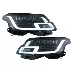 Faruri Full LED compatibil cu Land Range Rover IV Vogue SUV L405 (2013-2017) Coversie la 2018-up-image-6075142