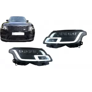 image-53-Full LED Prednja svijetla prikladna za Land Range Rover IV Vogue SUV L405 (2013-2017) preinaka u 2018-up