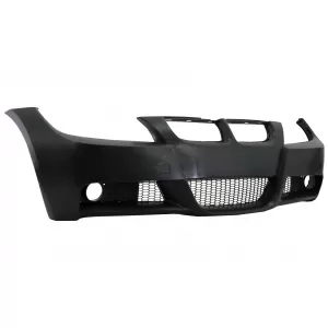 Bara Fata cu Grile si Proiectoare de ceata Fumurii compatibil cu BMW Seria 3 E90 E91 Sedan Touring (2004-2008) M-Tech Design-image-6071401