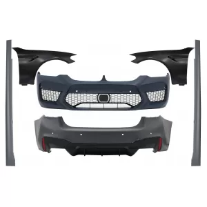 image-24-Komplett Body Kit első sárvédőkkel, fekete, BMW 5 G30 (2017-től) modellekhez, M5 Dizájn