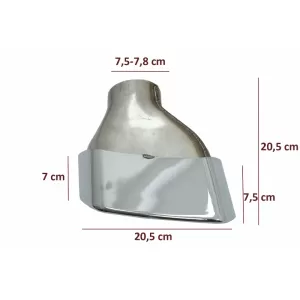 Pachet Exterior cu Tobe Ornamente compatibil cu BMW Seria 5 G30 (2017-2019) M5 Design-image-6071833