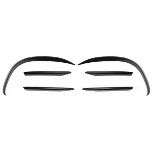 image-58-Frontsplitter Aero für Mercedes C W205 S205 C205 A205 Facelift 2019+ C43 Look