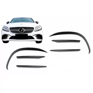 Prelungiri Bara Fata compatibil cu Mercedes C-Class W205 S205 C205 A205 Facelift (2019-up) C43 Design-image-6073304