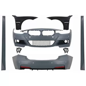 image-28-Komplett Body Kit króm első sárvédőkkel és ködlámpával BMW 3 F30 (2011-2019), M-Technik Dizájn