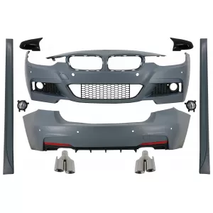 image-23-Komplett Body Kit kipufogóval és visszapillantó tükör borítókkal, BMW 3 F30 (2011-2019), M-Technik Dizájn