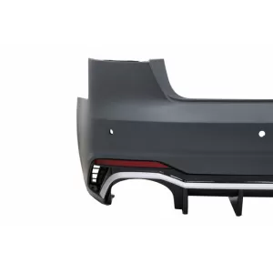 BodyKit für Audi A4 B9 8W 16-18 RS4 Look Stoßstange Endrohre Kühlergrill Diffusor-image-6072862