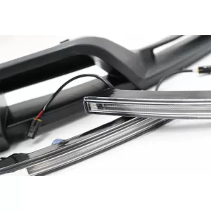 Stoßstange Spoiler LED DRL Erweiterung für Mercedes G Facelift W463 W464 18+Diffusor-image-6073207