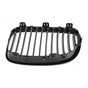 Grile Centrale compatibil cu BMW Seria 1 E81 E82 E87 E88 LCI Facelift (2007-2011) Negru Lucios-image-6073361