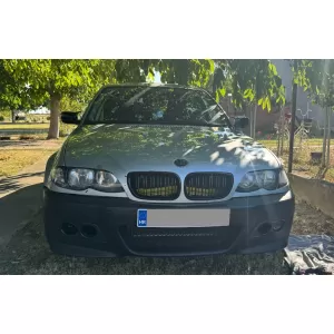 Stoßstange für BMW Coupe Cabrio Limo Kombi E46 98-04 NBL Abdeckungen M3 Look-image-6340182