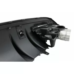 Difuzor cu ornamente evacuare si Eleron Portbagaj compatibil cu Mercedes C-Class W205 (2014-2020) pentru bara AMG Sport Line-image-6073652