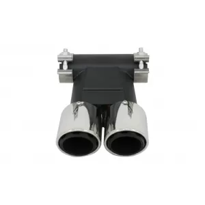 Exhaust Muffler Tips suitable for Porsche 718 Cayman Boxster 982 (2016-Up) Chrome