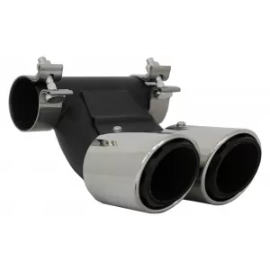 Exhaust Muffler Tips suitable for Porsche 718 Cayman Boxster 982 (2016-Up) Chrome