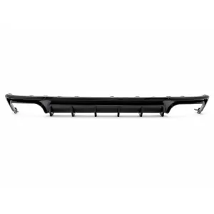Nero lucido Diffusore & Scarico Punte per Audi A6 C8 4K Avant Sedan 2018+-image-6351017