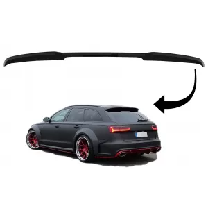 image-62-Eleron portbagaj compatibil cu Audi A6 Avant Facelift 4G C7 (2015-2018) Negru Lucios