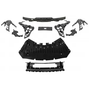 Bodykit für Mercedes S W222 2013-06.2017 S63 Look Auspuffblenden Chrom-image-6073918