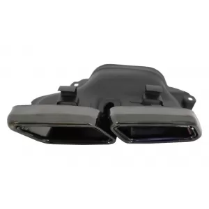 Bodykit für Mercedes S W222 2013-06.2017 S63 Look Auspuff Schalldämpfer Tipps Schwarz-image-6073953