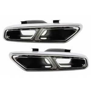 Bodykit für Mercedes S W222 13.–06.17 S63-Look, Auspuffblenden Gitter-image-6073991