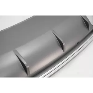 Pare-chocs arrière Valance Diffuseur pour Audi Q5 8R 2009-2016 Gris platine-image-6076757