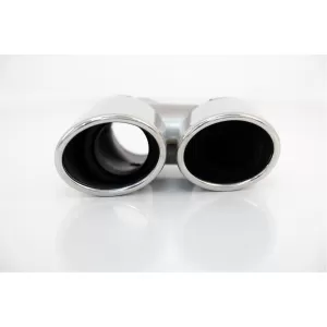 Exhaust Muffler Tips Tailpipes suitable for Audi Q5 8R (11.2008-2016) SQ5 Design Chrome