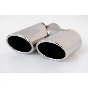 Exhaust Muffler Tips Tailpipes suitable for Audi Q5 8R (11.2008-2016) SQ5 Design Chrome