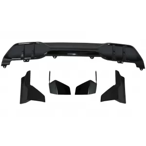 image-65-Body Kit első lökhárító spoiler és diffúzor BMW X5 G05 (2018-tól) modellekhez, M Performance, zongorafekete