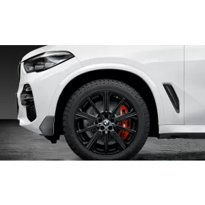 Aero Body Kit Stoßfängerlippe Diffusor für BMW X5 G05 2018-2022 M Performance Carbon Look-image-6076002