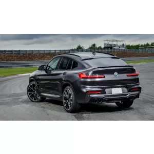 Difuzor Bara Spate cu Evacuare Dubla compatibil cu BMW X4 G02 (2018-up) M Sport-image-6075563