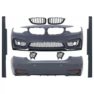 image-25-Body Kit BMW 4-es F32 Coupe F33 Cabrio (2013-03.2019) M4 Design hűtőráccsal és ködlámpákkal
