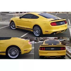 Kofferraumspoiler für Ford Mustang Mk6 VI 6 Generation 15-20 GT350 Look Glänzend schwarz-image-6076499