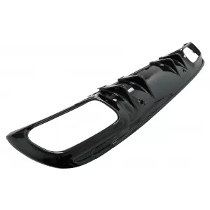 Diffusor für Mercedes C W205 S205 Sport Line 14-20 C43 Look Endrohre Chrom-image-6078321