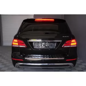 Full LED LightBar Rücklichter für Mercedes M-Klasse W166 2012-2015 rot-Weiss LHD-image-6085983